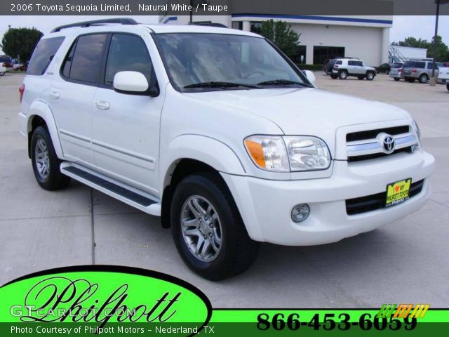 2006 Toyota Sequoia Limited in Natural White