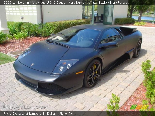 2009 Lamborghini Murcielago LP640 Coupe in Nero Nemesis (Matte Black)