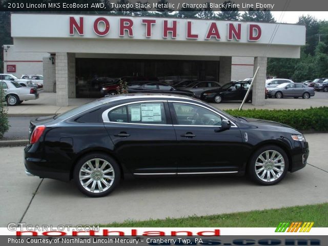 2010 Lincoln MKS EcoBoost AWD in Tuxedo Black Metallic