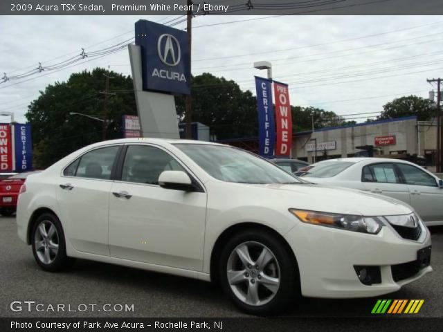2009 Acura TSX Sedan in Premium White Pearl