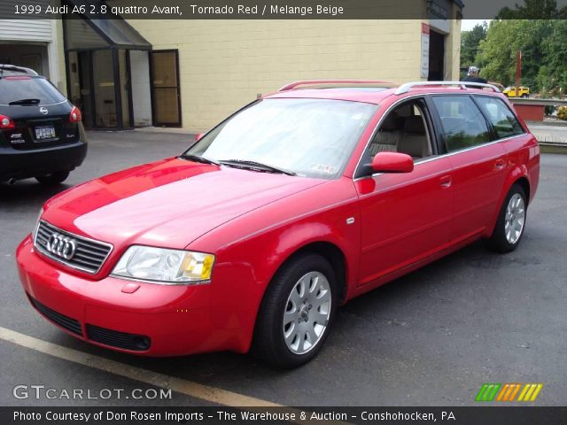 1999 Audi A6 2.8 quattro Avant in Tornado Red