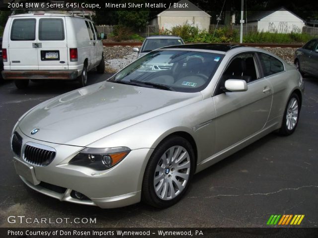 2004 BMW 6 Series 645i Coupe in Mineral Silver Metallic