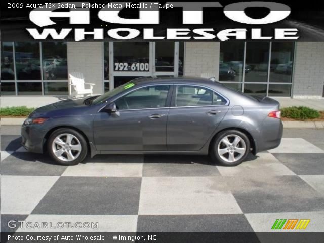 2009 Acura TSX Sedan in Polished Metal Metallic