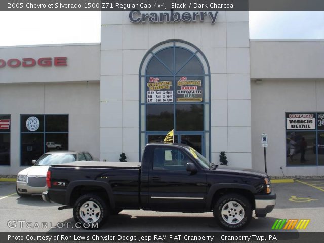 2005 Chevrolet Silverado 1500 Z71 Regular Cab 4x4 in Black