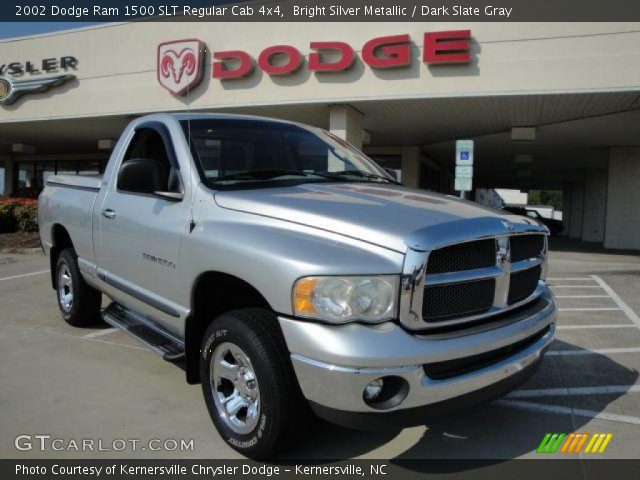 2002 Dodge Ram 1500 SLT Regular Cab 4x4 in Bright Silver Metallic