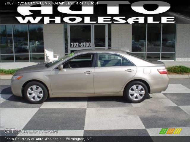 2007 Toyota Camry LE V6 in Desert Sand Mica
