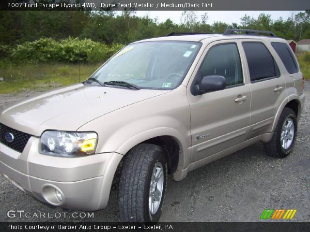 2007 Ford Escape Hybrid 4WD in Dune Pearl Metallic