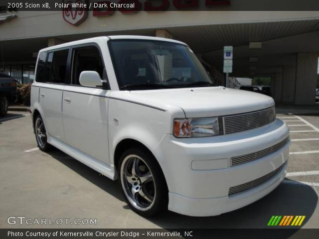 2005 Scion xB  in Polar White