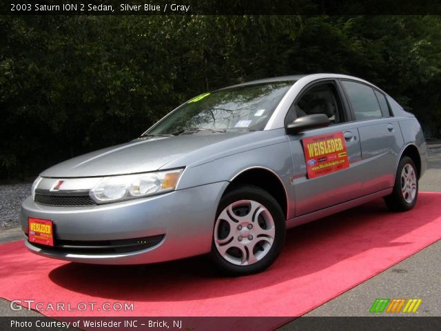 2003 Saturn ION 2 Sedan in Silver Blue
