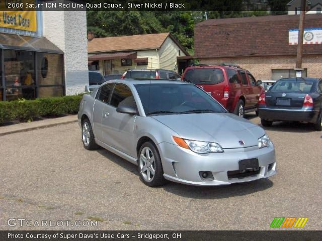 2006 Saturn ION Red Line Quad Coupe in Silver Nickel