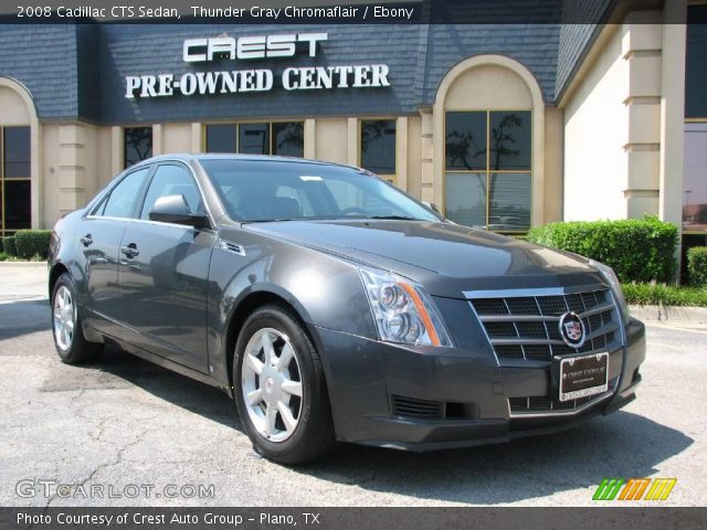 2008 Cadillac CTS Sedan in Thunder Gray Chromaflair