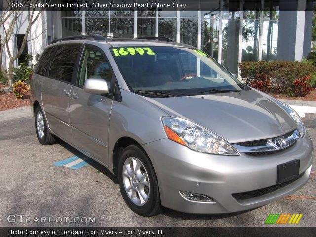 2006 Toyota Sienna Limited in Silver Shadow Pearl