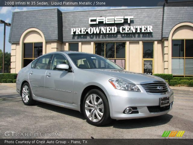 2008 Infiniti M 35 Sedan in Liquid Platinum Metallic