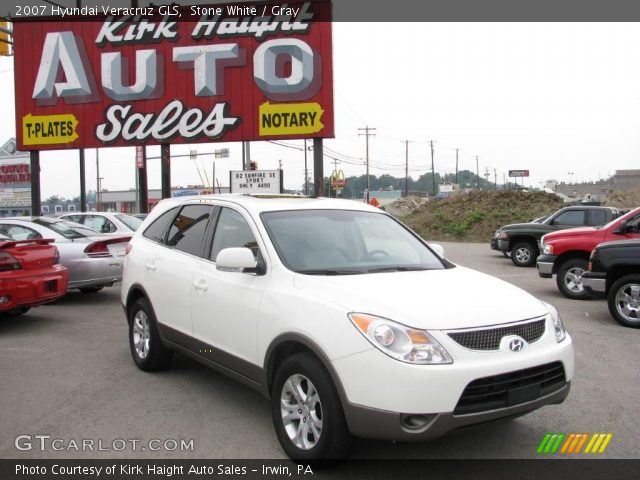 2007 Hyundai Veracruz GLS in Stone White