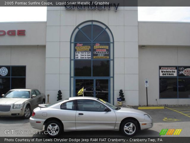 2005 Pontiac Sunfire Coupe in Liquid Silver Metallic