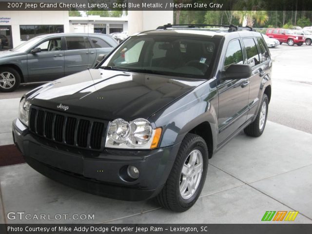 2007 Jeep Grand Cherokee Laredo in Steel Blue Metallic