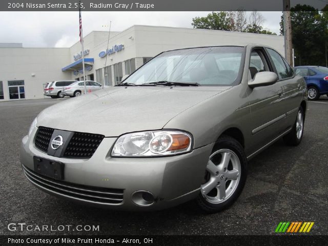 2004 Nissan Sentra 2.5 S in Radium Gray