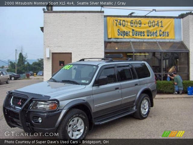 2000 Mitsubishi Montero Sport XLS 4x4 in Seattle Silver Metallic