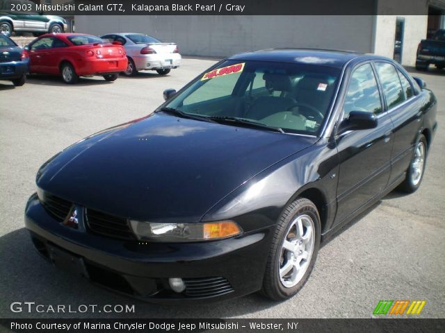 2003 Mitsubishi Galant GTZ in Kalapana Black Pearl