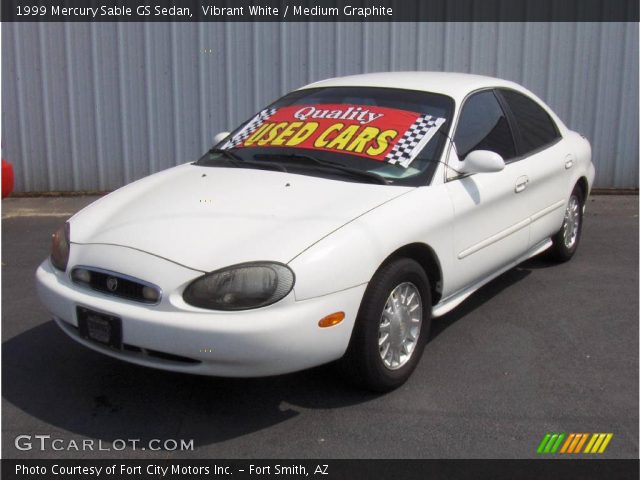 1999 Mercury Sable GS Sedan in Vibrant White