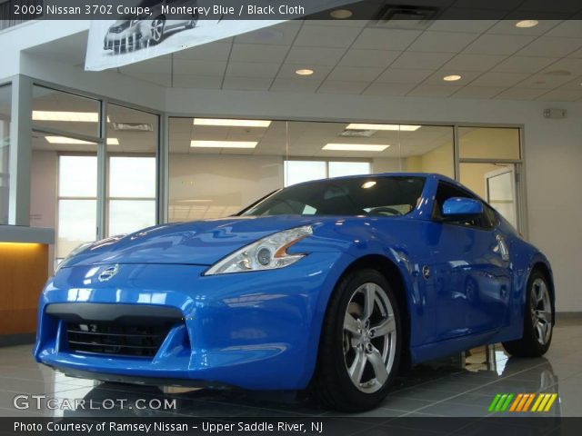 2009 Nissan 370Z Coupe in Monterey Blue