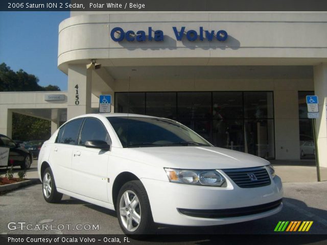 2006 Saturn ION 2 Sedan in Polar White