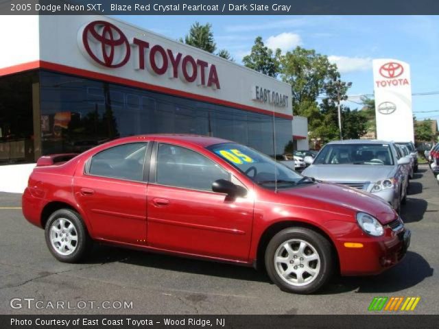 2005 Dodge Neon SXT in Blaze Red Crystal Pearlcoat
