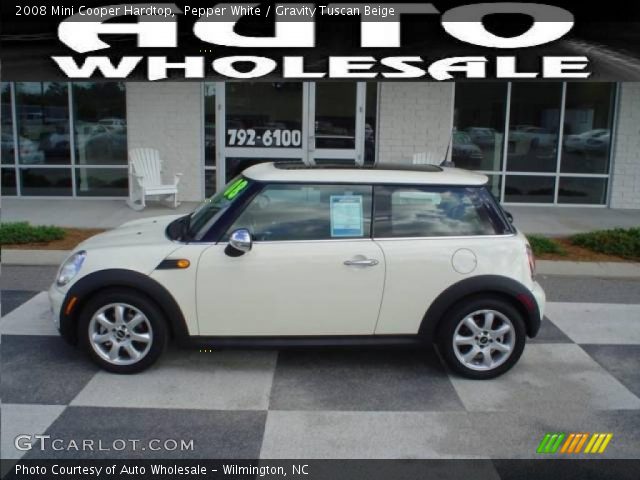 2008 Mini Cooper Hardtop in Pepper White