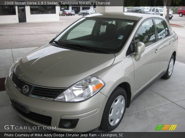 2008 Nissan Versa 1.8 S Sedan in Sandstone Metallic
