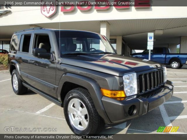 2006 Jeep Commander 4x4 in Dark Khaki Pearl