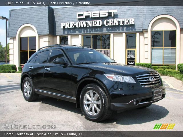 2007 Infiniti FX 35 AWD in Black Obsidian