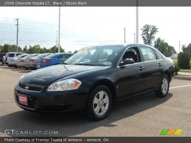 2008 Chevrolet Impala LT in Black