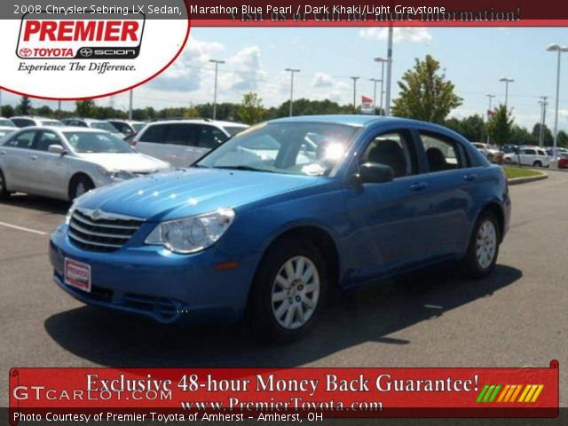 2008 Chrysler Sebring LX Sedan in Marathon Blue Pearl