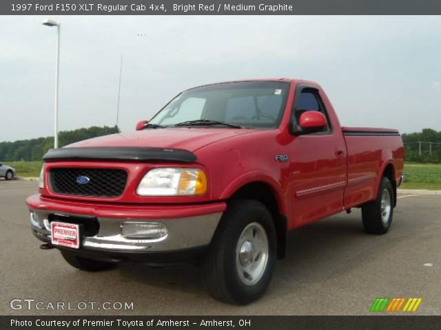 1997 Ford F150 XLT Regular Cab 4x4 in Bright Red