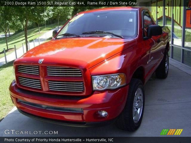 2003 Dodge Ram 1500 SLT Regular Cab 4x4 in Flame Red