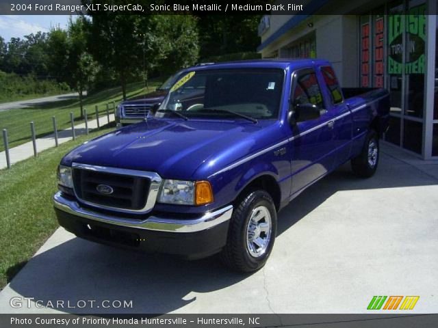 2004 Ford Ranger XLT SuperCab in Sonic Blue Metallic