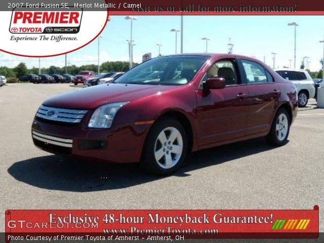 2007 Ford Fusion SE in Merlot Metallic