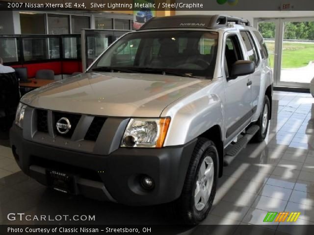 2007 Nissan Xterra SE 4x4 in Silver Lightning Metallic