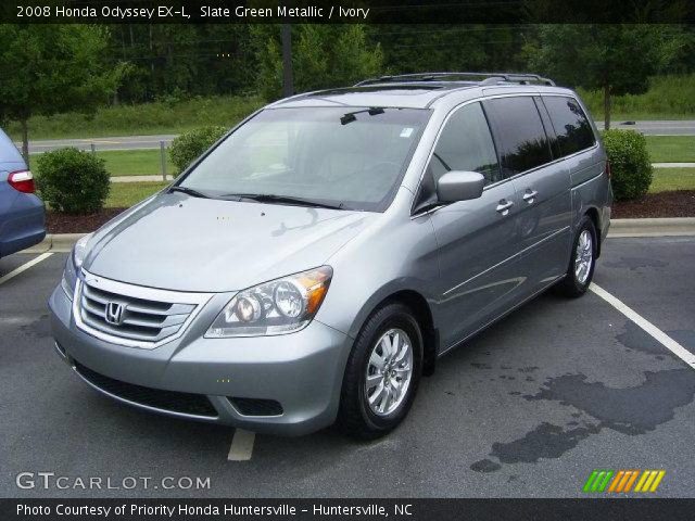 2008 Honda odyssey slate green metallic #2
