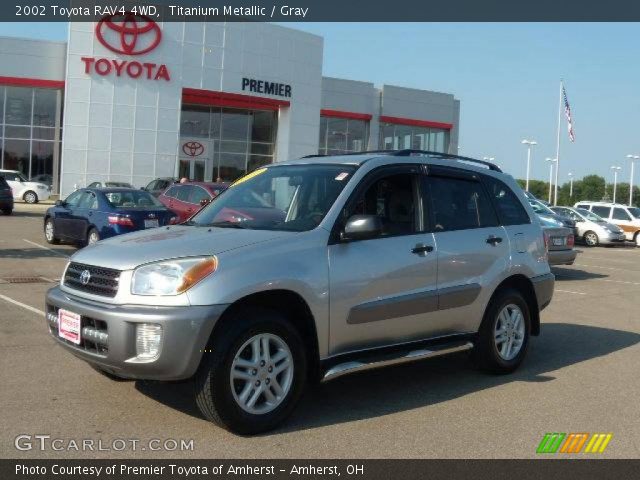 2002 Toyota RAV4 4WD in Titanium Metallic