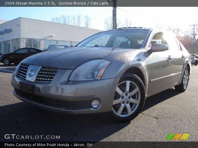 2004 Nissan Maxima 3.5 SL in Spirited Bronze