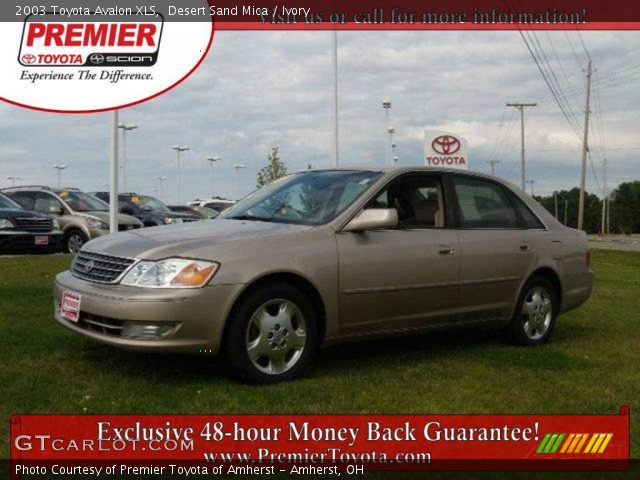 2003 Toyota Avalon XLS in Desert Sand Mica