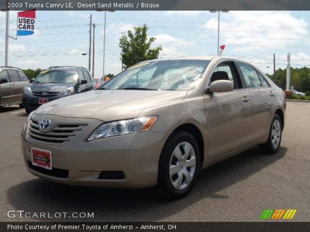 2009 Toyota Camry LE in Desert Sand Metallic