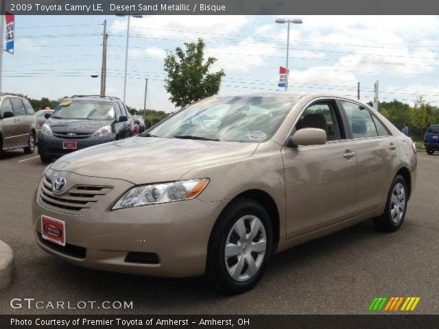 2009 Toyota Camry LE in Desert Sand Metallic