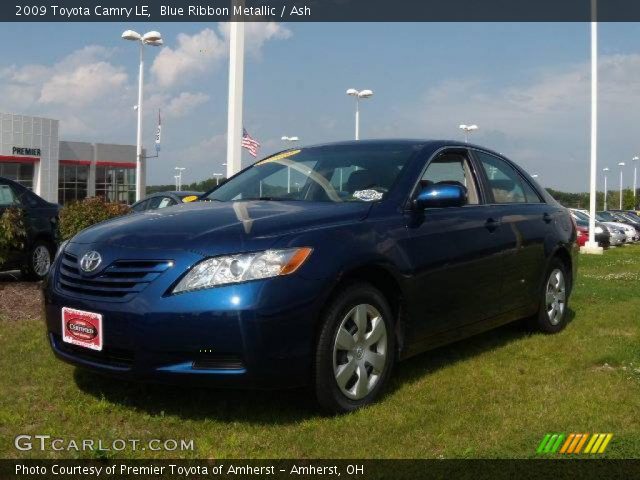 2009 Toyota Camry LE in Blue Ribbon Metallic