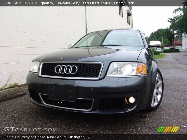 2003 Audi RS6 4.2T quattro in Daytona Grey Pearl Effect