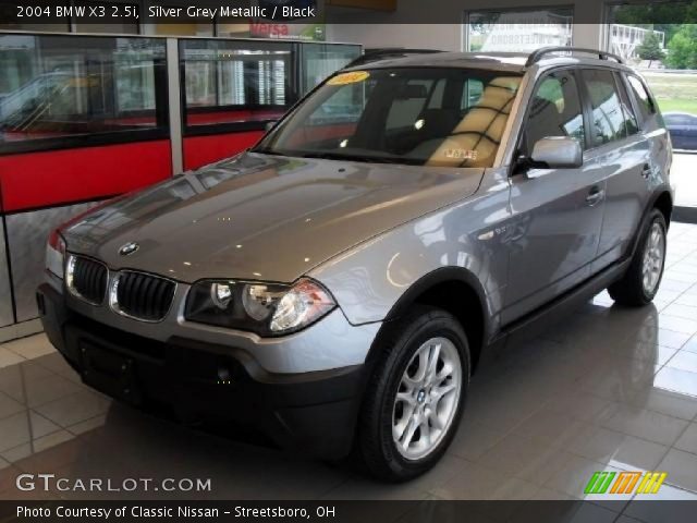 2004 BMW X3 2.5i in Silver Grey Metallic