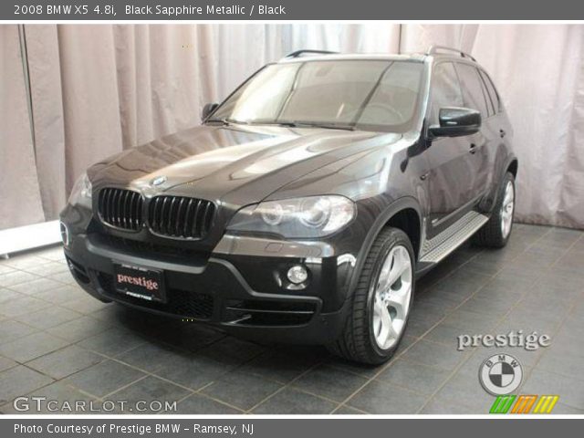2008 BMW X5 4.8i in Black Sapphire Metallic