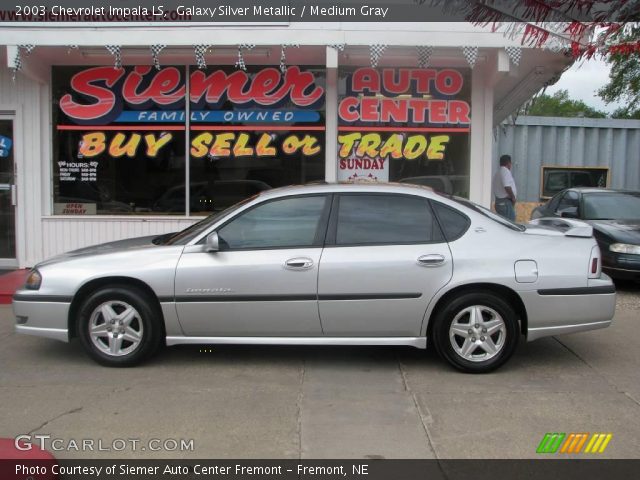 2003 Chevrolet Impala LS in Galaxy Silver Metallic