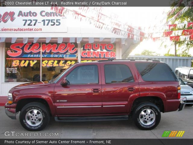 2003 Chevrolet Tahoe LT 4x4 in Redfire Metallic